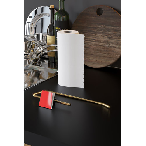 Bless international 100 METAL Freestanding Paper Towel Holder Wayfair